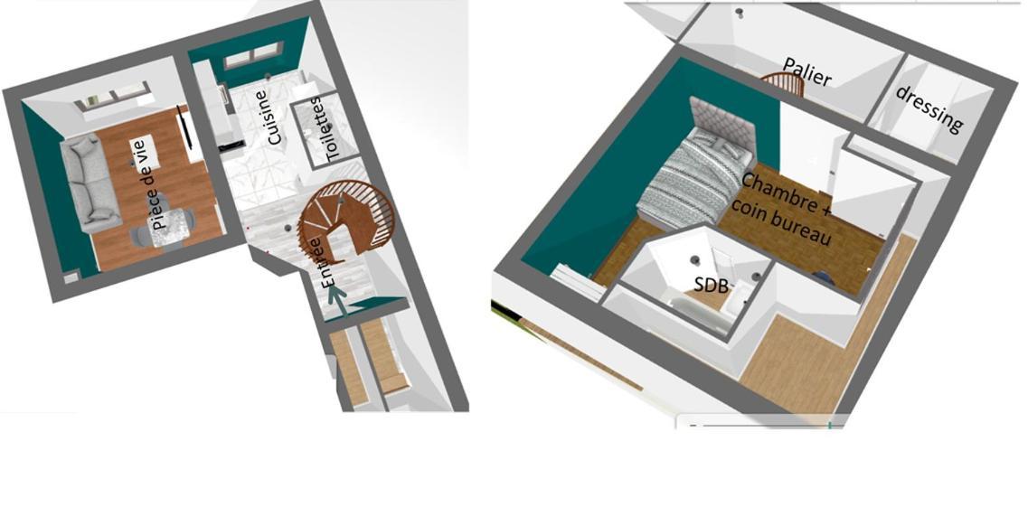 לה מאנש Duplex Tout Confort - Circuit 24H - Pole Sante Sud - Centre Des Expositions - Technoparc מראה חיצוני תמונה